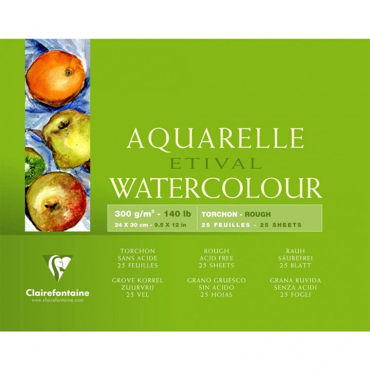 Bloc papier aquarelle AGAVE A3 - Aquarelle Plus